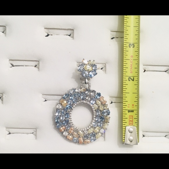 Joan Boyce Brass Rhodium or Gold Plated Multicolor - Picture 4 of 8